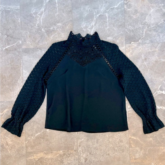 High Neck Blouse - Picture 1 of 5